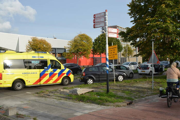 Gewonden bij kop-staart botsing