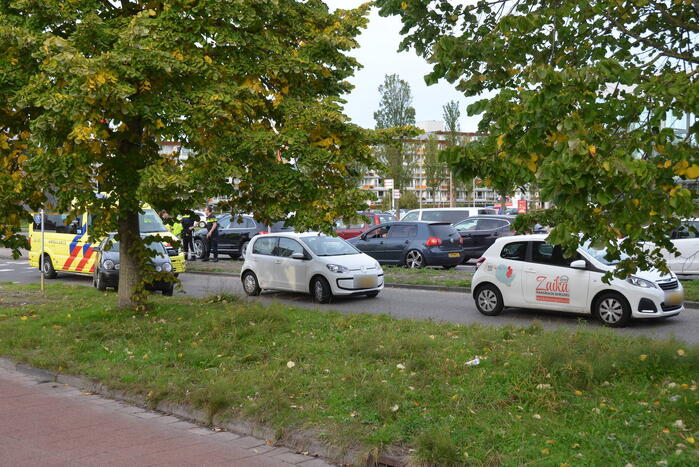 Gewonden bij kop-staart botsing