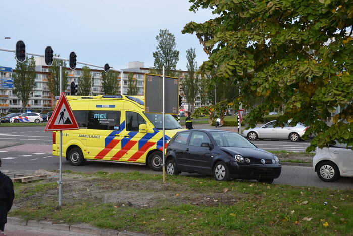 Gewonden bij kop-staart botsing