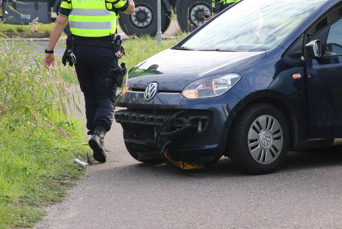 Schade aan voertuigen na botsing
