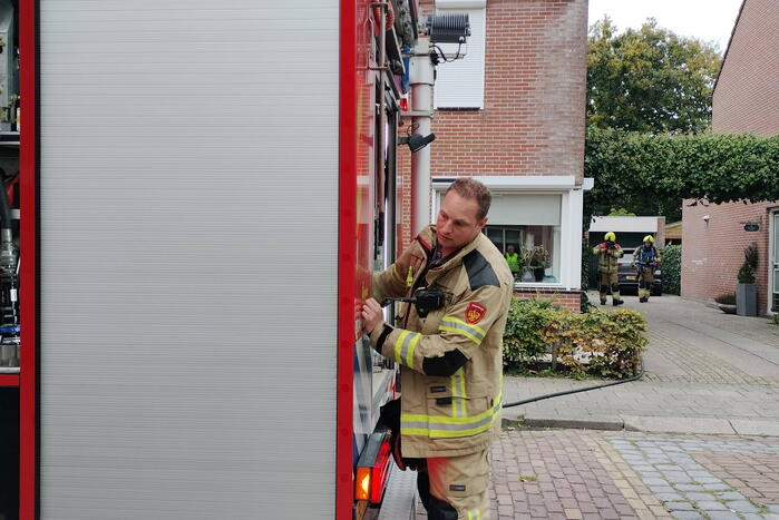 Rookontwikkeling door pan op kookplaat
