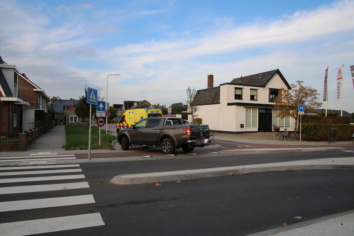 Fietser gewond bij botsing met automobilist