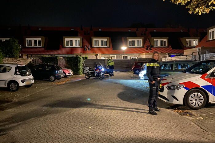 Scooterrijder vlucht te voet na achtervolging