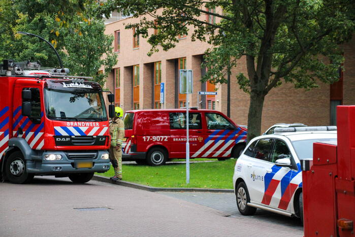 Reddingskussen geplaatst voor persoon met verward gedrag