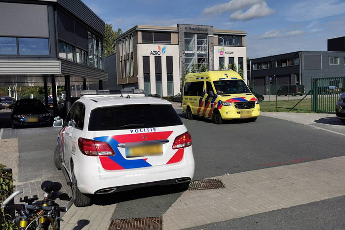 Traumahelikopter landt voor incident op bedrijventerrein