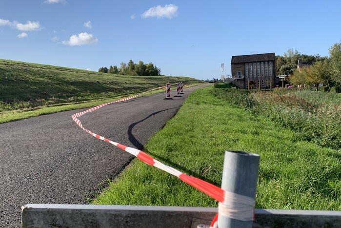 Waterlekkage door kapotte waterleiding