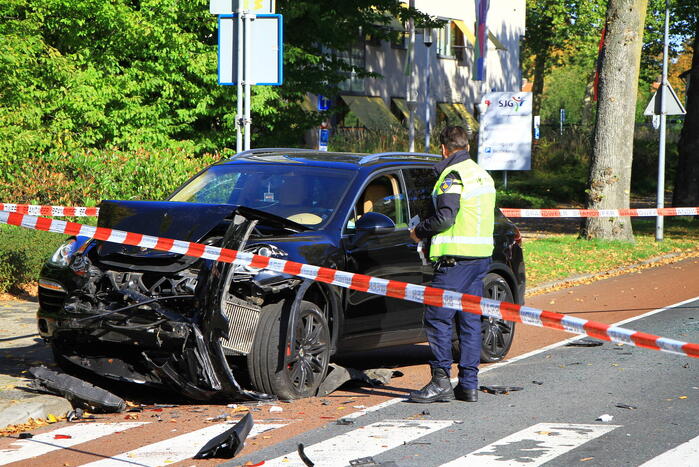 Bestuurder slaat op de vlucht na ongeval