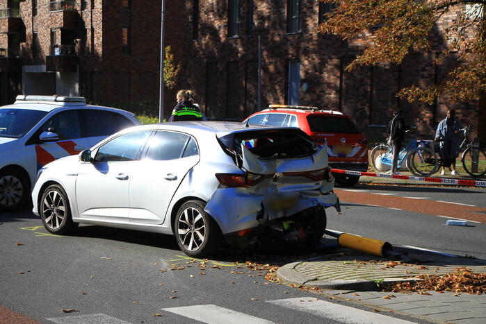Bestuurder slaat op de vlucht na ongeval