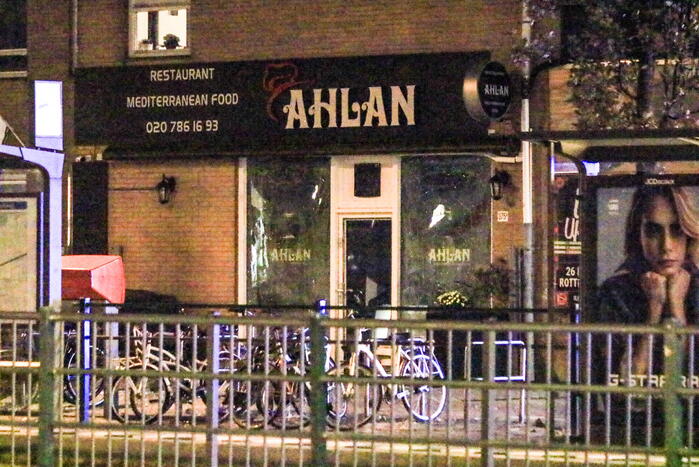 Flinke schade na explosie op restaurant