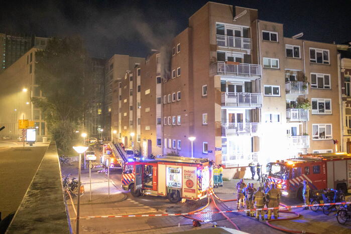 Dode bij uitslaande brand in flatwoning