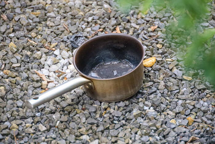 Hond uit woning gered