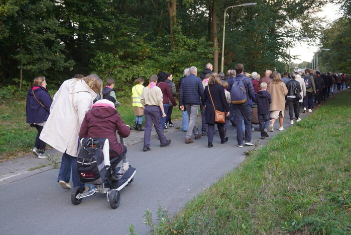 Indrukwekkende herdenkingstocht tijdens Tocht van Vrees en Hoop