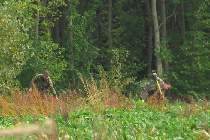 Gevonden granaten tot ontploffing gebracht