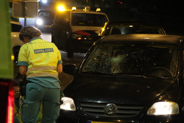 Fietser geschept bij oversteekplaats