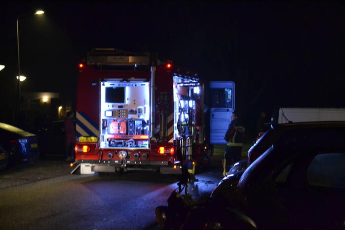 Brandweer ingezet bij brand in flatwoning