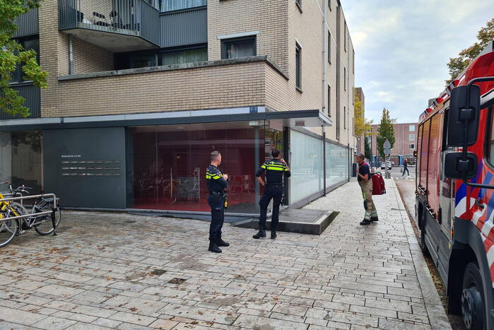 Kleine brand in flatwoning