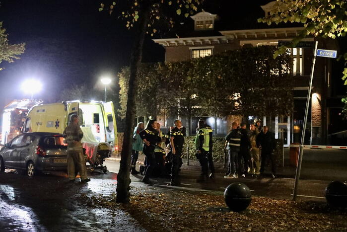Verwarde aangehouden bij flatgebouw