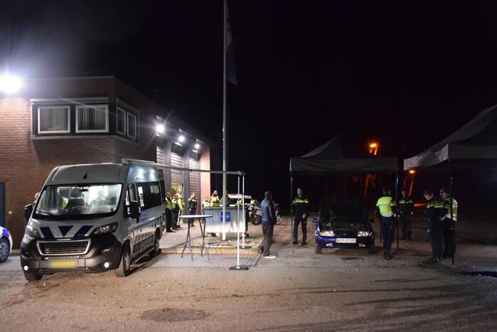 Grote integrale controle bij Brouwersdam