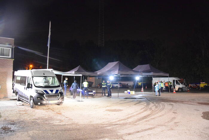 Grote integrale controle bij Brouwersdam