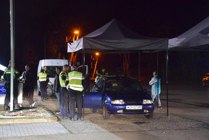 Grote integrale controle bij Brouwersdam