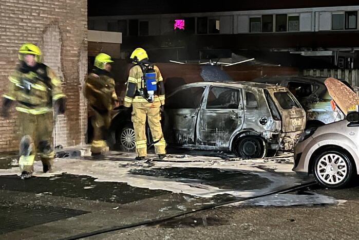 Flinke schade wegens overslaande brand