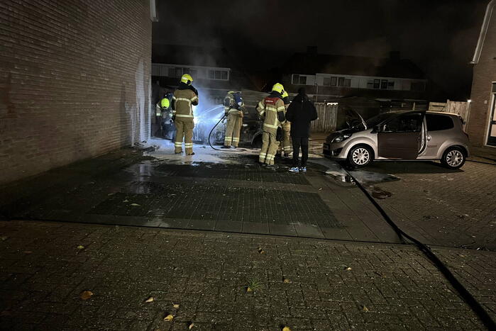 Flinke schade wegens overslaande brand