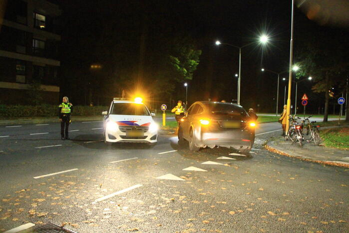 Fietser gewond bij aanrijding
