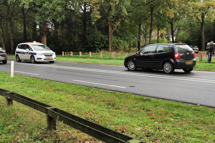 Verkeershinder door afgebroken voorwiel