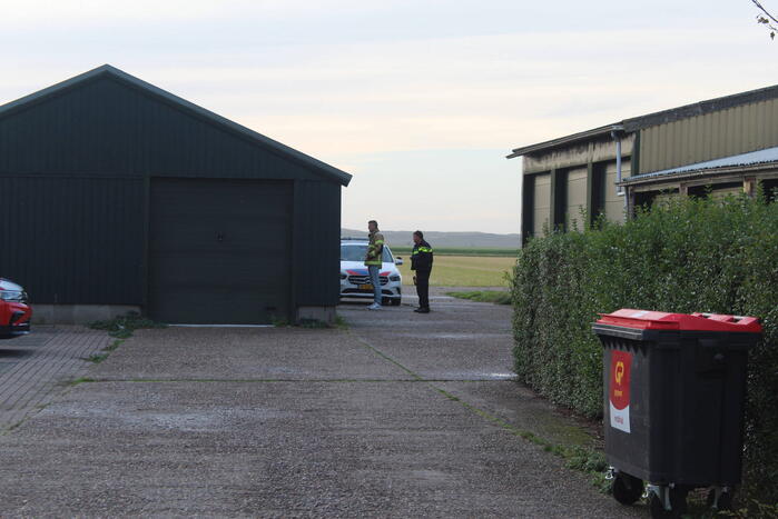 Chemicaliën voor drugs aangetroffen in garagebox