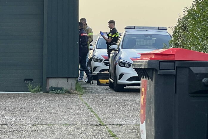 Chemicaliën voor drugs aangetroffen in garagebox