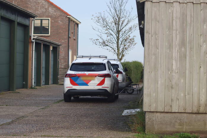 Chemicaliën voor drugs aangetroffen in garagebox
