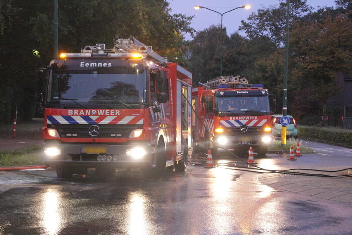 Wegdek spekglad door diesellekkage