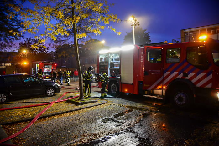 Hennepkwekerij aangetroffen na uitslaande brand