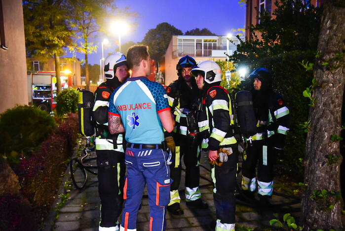 Hennepkwekerij aangetroffen na uitslaande brand