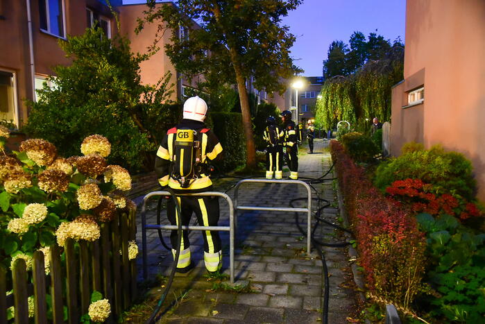 Hennepkwekerij aangetroffen na uitslaande brand