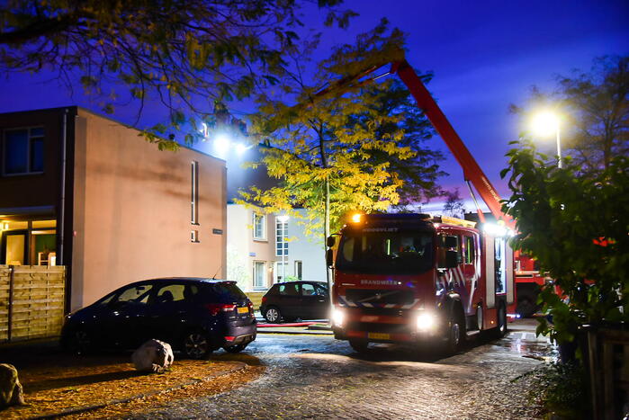 Hennepkwekerij aangetroffen na uitslaande brand