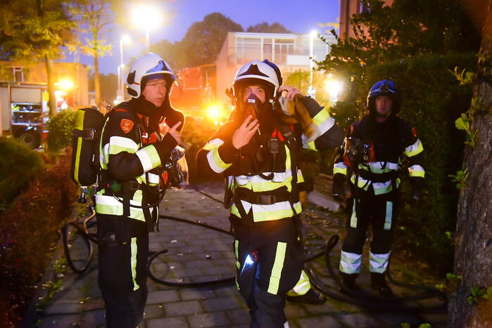 Hennepkwekerij aangetroffen na uitslaande brand