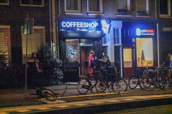 Gewapende overval op coffeeshop The Plug
