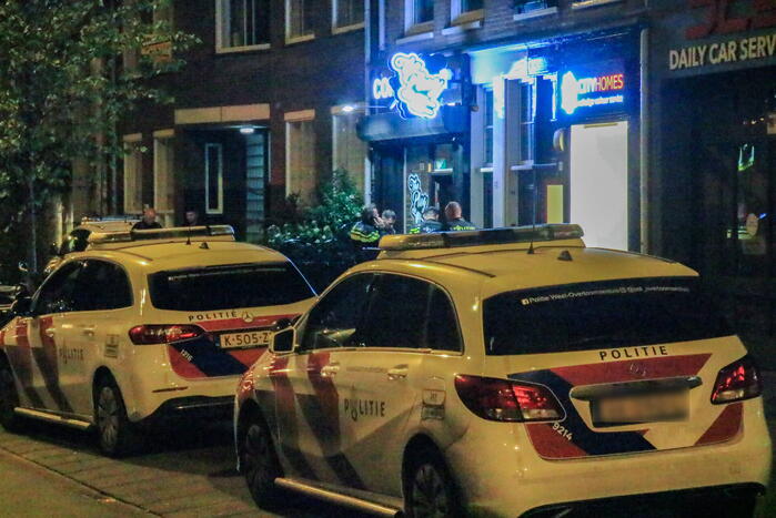 Gewapende overval op coffeeshop The Plug