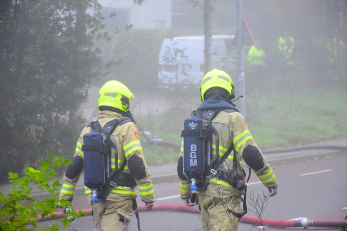Straat afgezet na gaslekkage