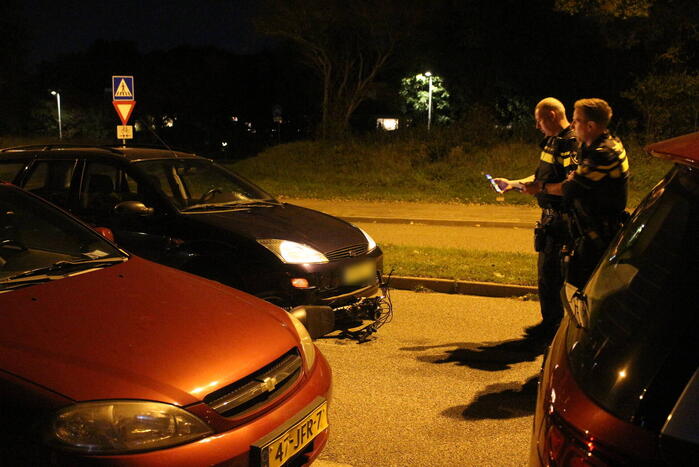 Bromfietser gewond bij botsing met automobilist