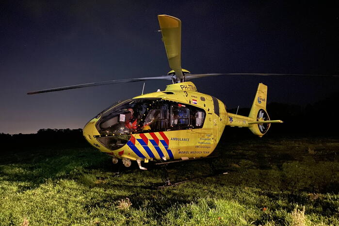 Traumahelikopter ingezet bij sportcentrum