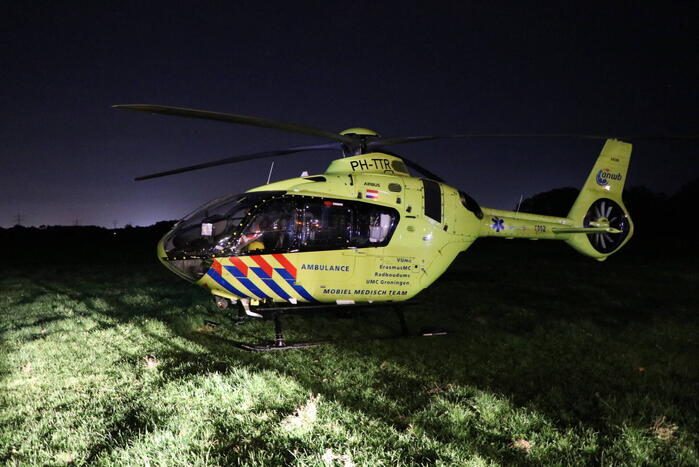 Traumahelikopter ingezet bij sportcentrum