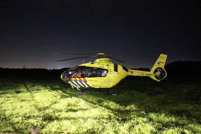 Traumahelikopter ingezet bij sportcentrum
