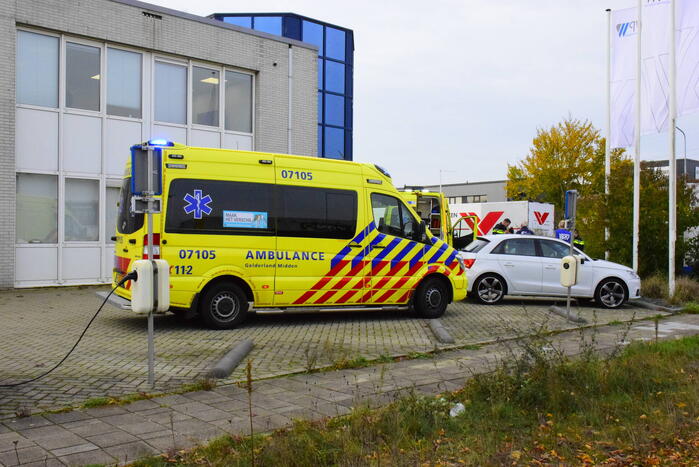 Traumahelikopter landt na ernstig ongeval