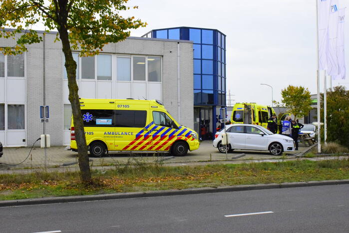 Traumahelikopter landt na ernstig ongeval