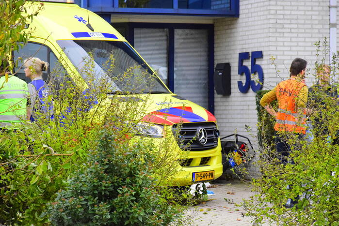 Traumahelikopter landt na ernstig ongeval