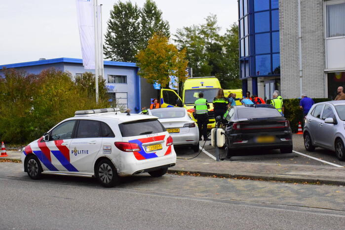 Traumahelikopter landt na ernstig ongeval