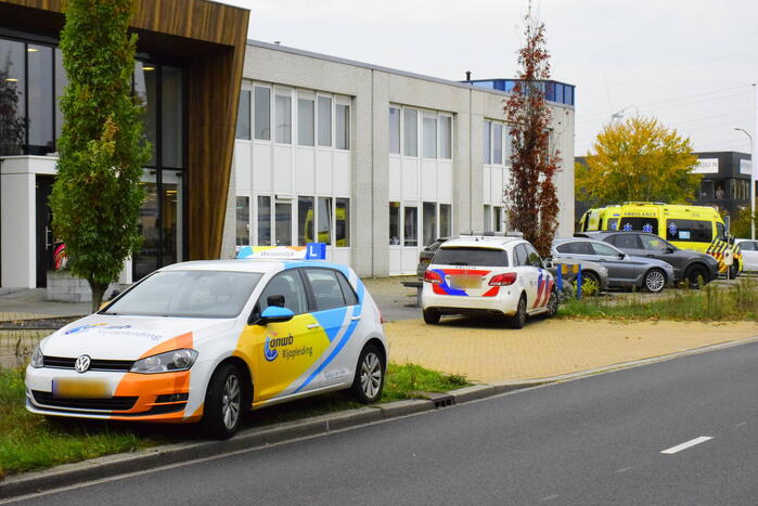 Traumahelikopter landt na ernstig ongeval