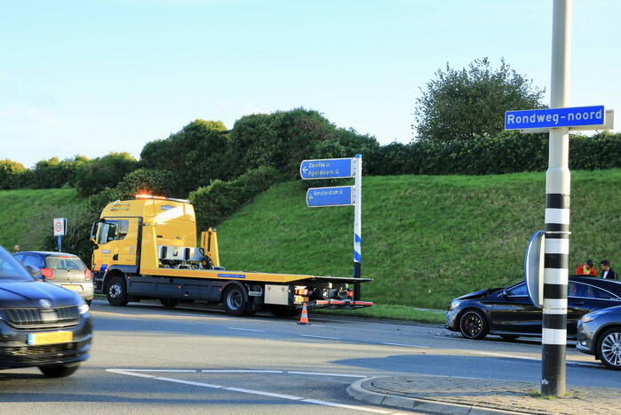 Flinke schade bij kop-staart botsing